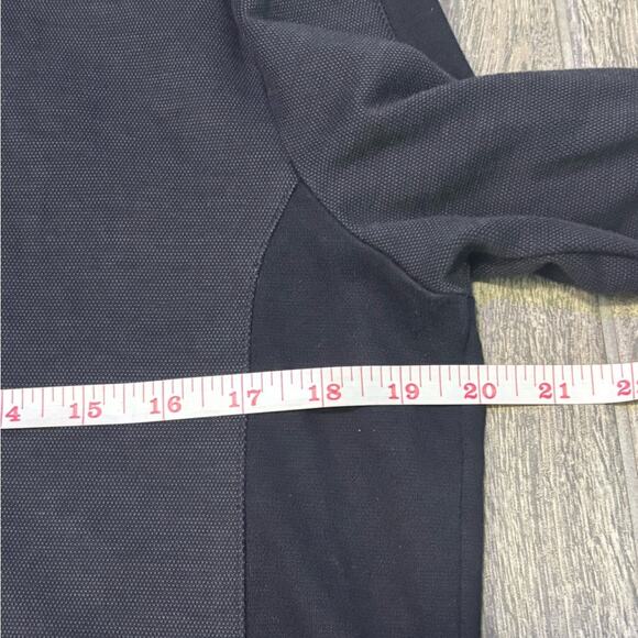 Calvin Klein Men’s Premium Zip Up Collared Black Bomber Jacket With Side Pockets - Picture 6 of 7